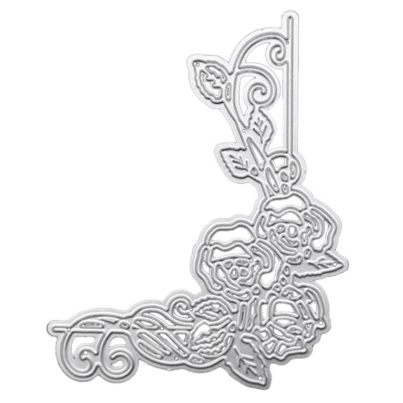 Flower Vine Metal Cutting Die Plant Decorative Die Cuts Embossing Template