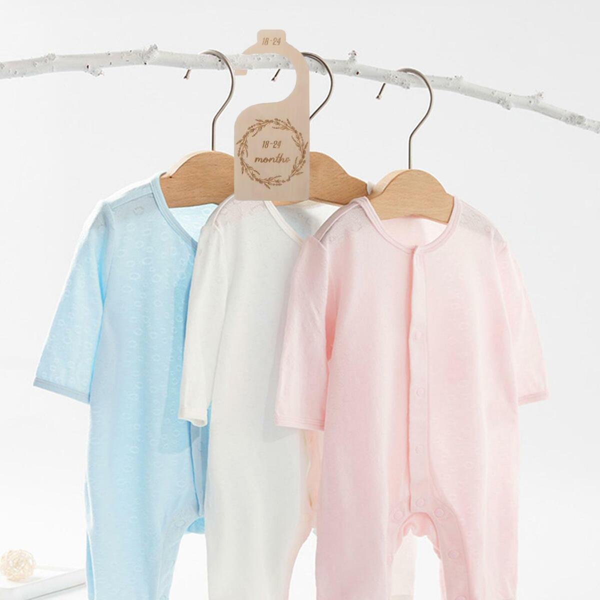 14x Baby Closet Divider Hanging  Clothes Nursery Closet Organizers