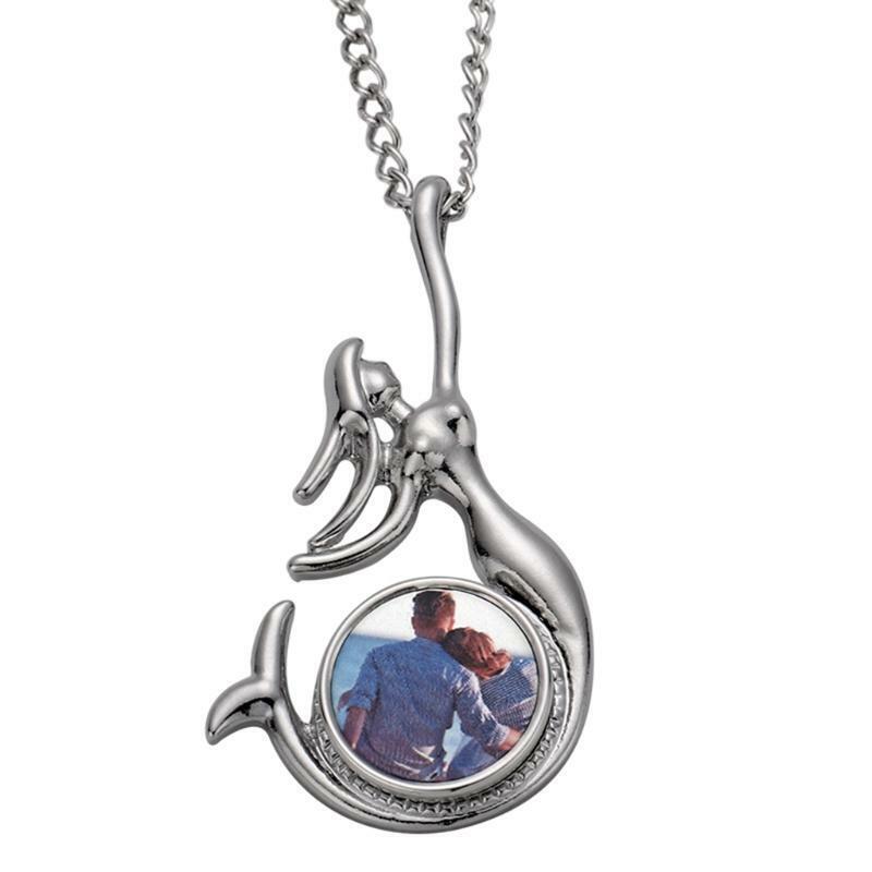 European and American Jewelry Necklace Blank Sublimation Tag Necklace