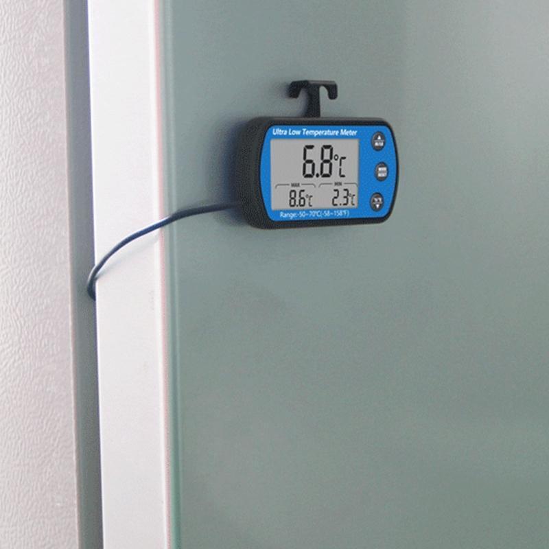 Waterproof Refrigerator Fridge Thermometer Digital Freezer Room Thermometer