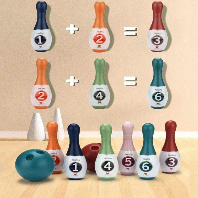 Kids Bowling Game Outdoor /Indoor Game Early Development for Children Xmas Gift