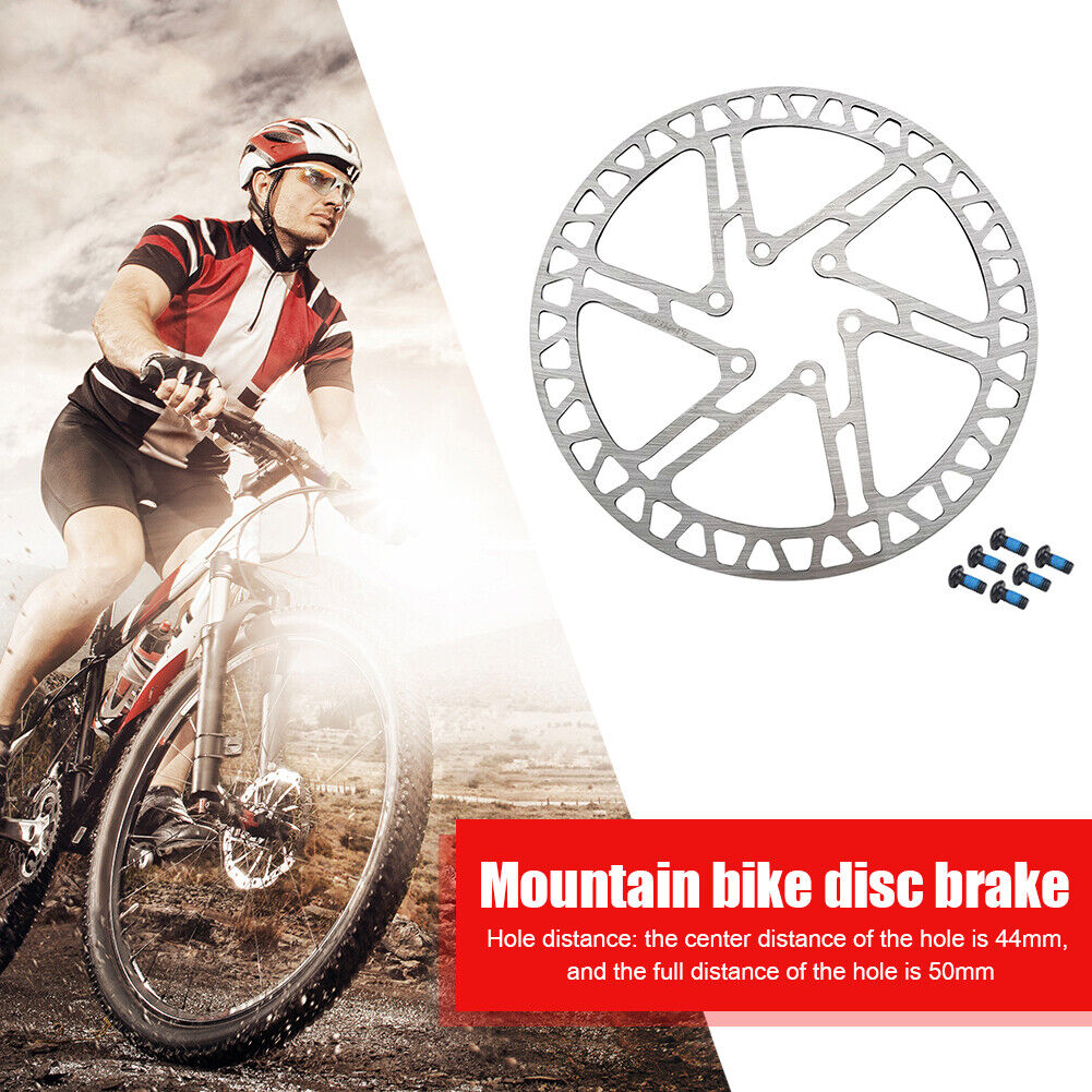 160mm Ultralight MTB Bike Disc Brake Pads Rotors with Screws Cycling Parts