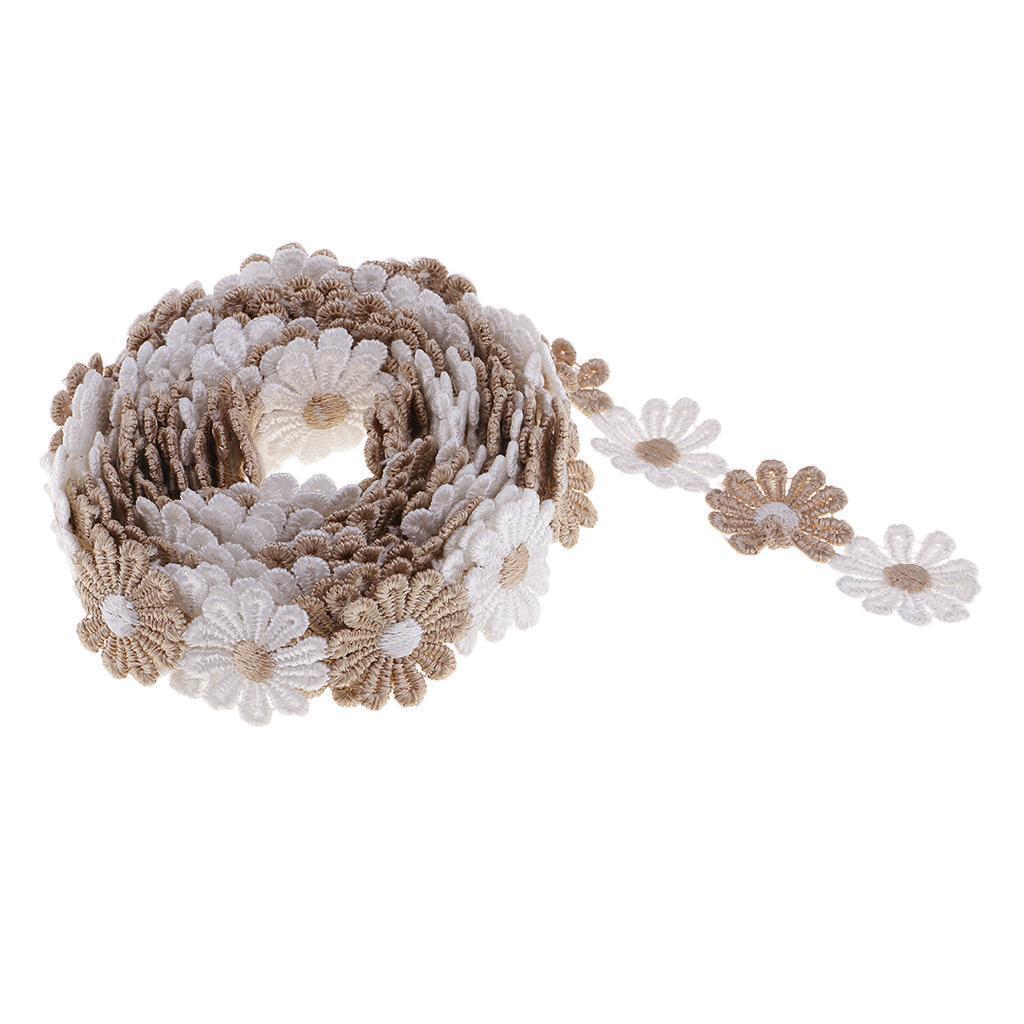 Lace Trims Crafts Ribbon Embroidered Patches Lace DIY Scrapbooking Decor