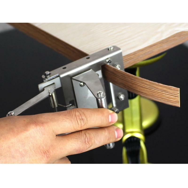 Portable Edge Banding Trimmer Cutter Tool for Straight Round PVC Curve Finished