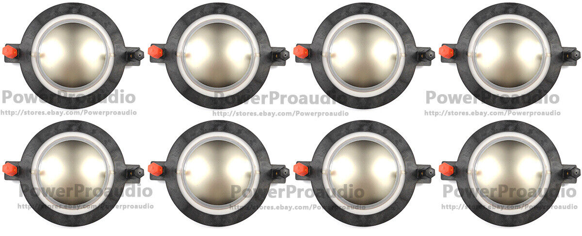 8 pcs Diaphragm For B&C DE750-8, DE750TN, DE82, DE82TN,DE85,EAW CD-5001 Repair