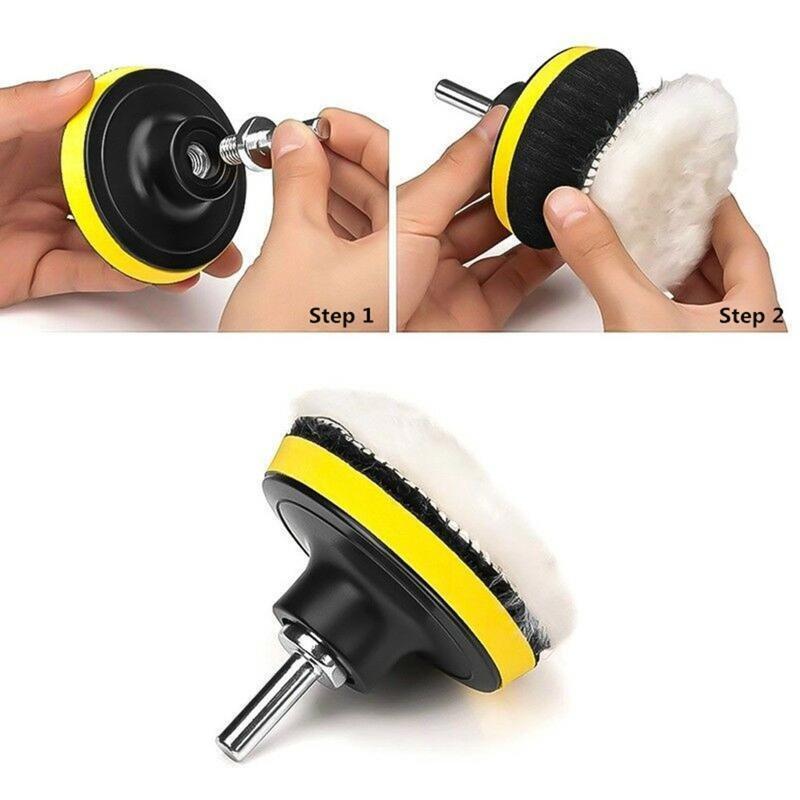 Auto Car Wax Applicator Waxing Buffing Pad Polishing Pads Compound Polisher Tool