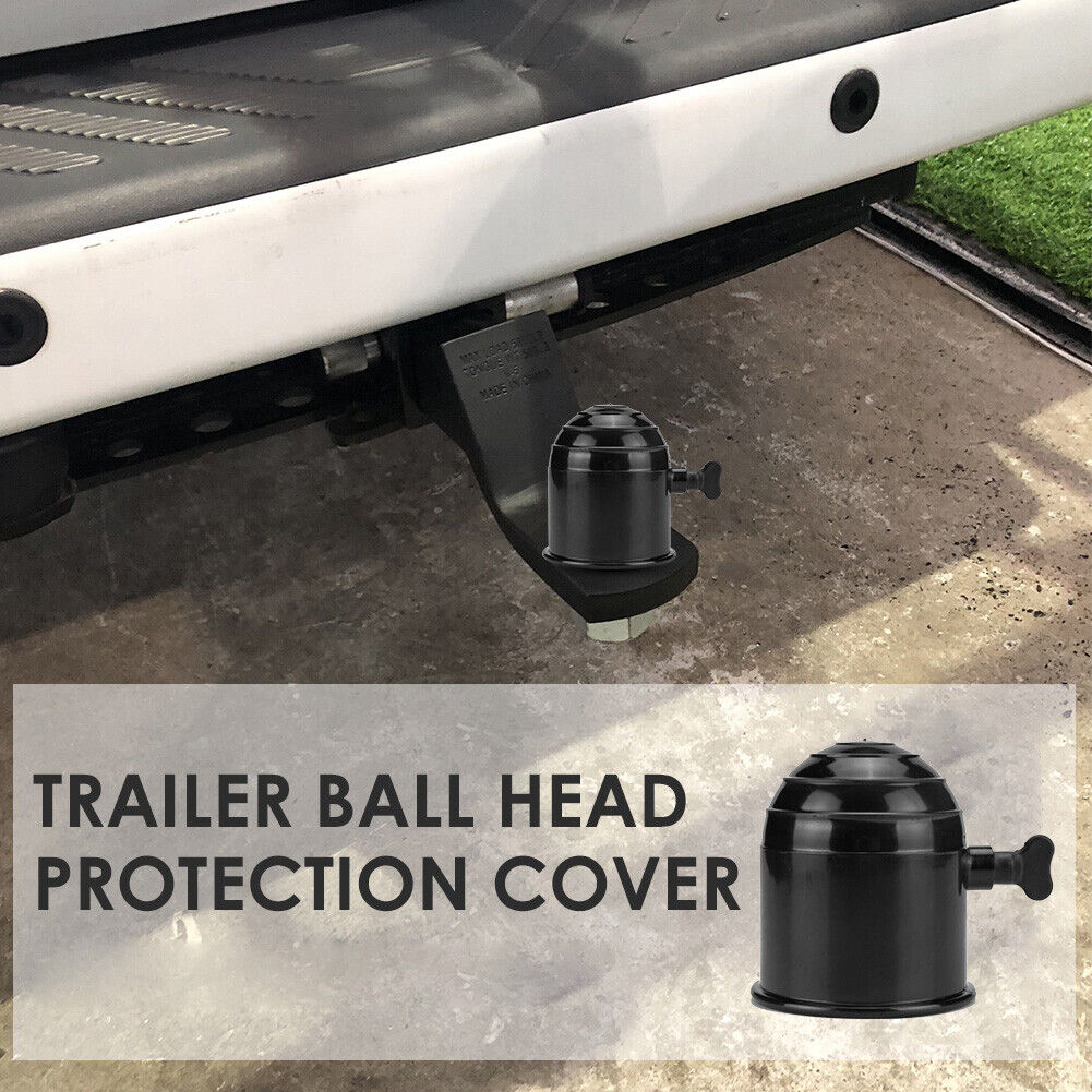 Automobile Tow Bar Ball Cover Cap Hood for Trailer Car Hitch Ball Protector