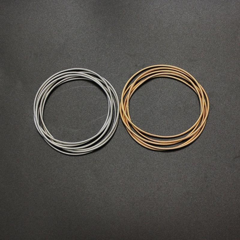 Retractable Bracelet Carbon Steel Wire Bracelet Jewelry Spring Bracelet Coil Set