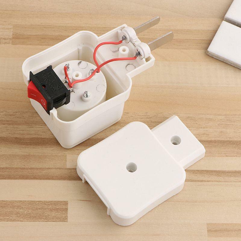 Rotary E27 Plug-in Screw LED Light Bulb Holder Lamp Base Socket Plug Adapter