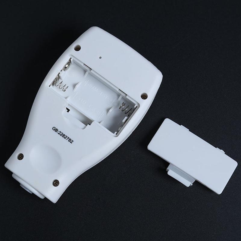 Paint Thickness Gauge Fast Measurement Auto Recognition White Measuring Tester