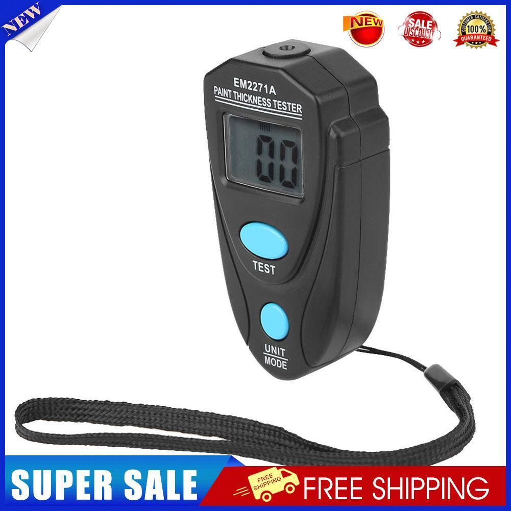 Digital Mini Thickness Gauge Car Paint Film Tester Coating Meter Electric
