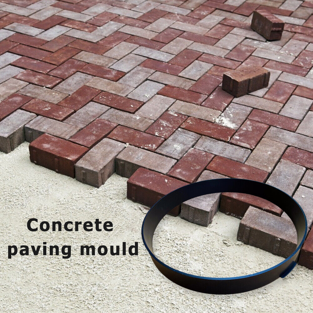 Round Floor Path Walk Maker Mould DIY Paving Concrete Mold for Garden Lawn