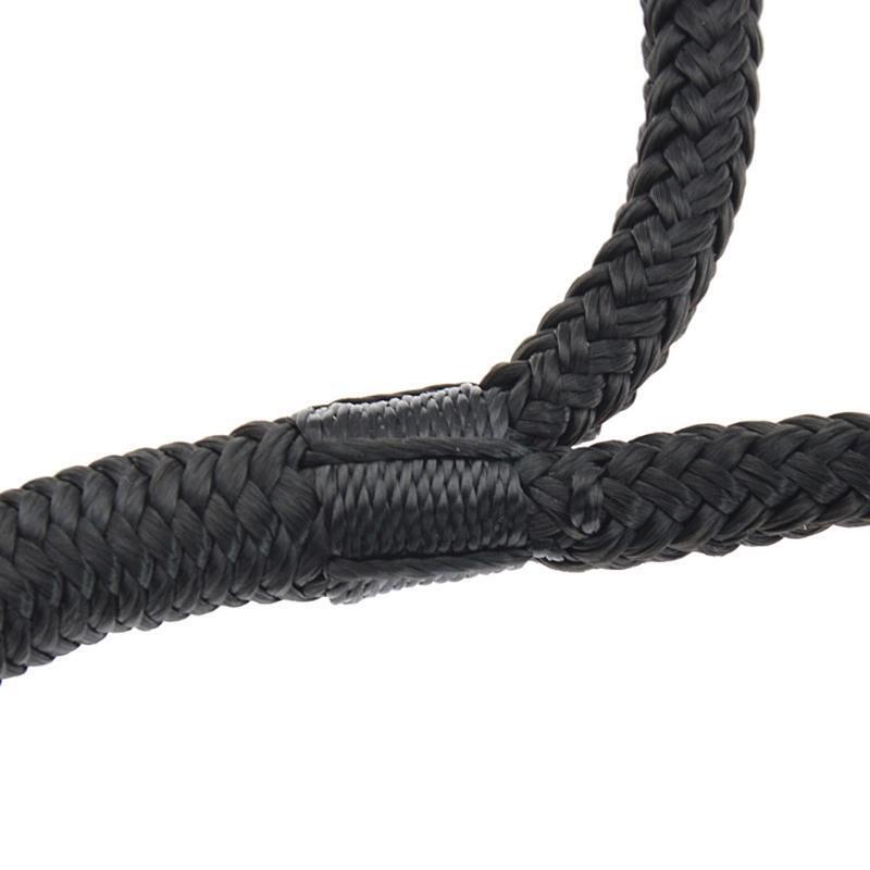 Marine Dock Lines 3/8" x 188.97" Boat Rope Double Braided Nylon Dock Lines