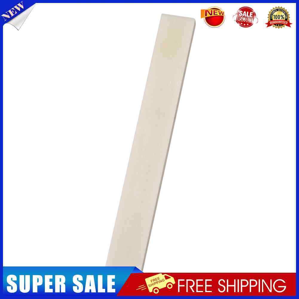 Guitar Bone Blank Bridge Saddle for Folk Classical Acoustic Guitar (1pc)