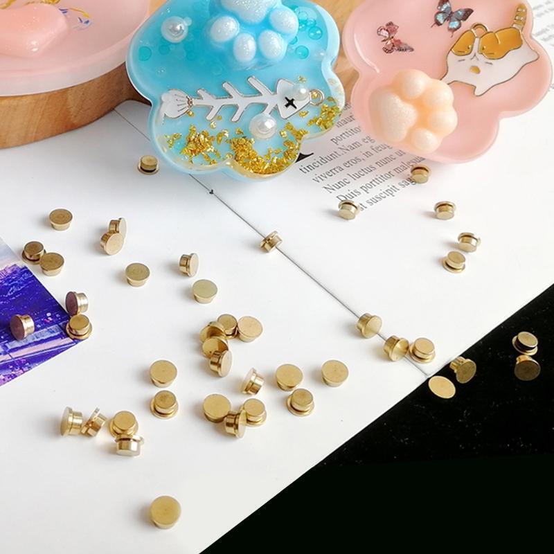 10 Pcs Rotating Tools DIY Suitable for Nail Art Charms Jewelry Making Supplies
