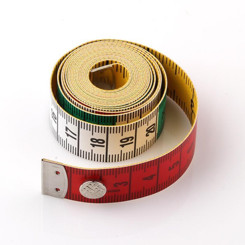 Metric Imperial Double Side Scale Ruler Measuring Body Clothes Sewing Ruler