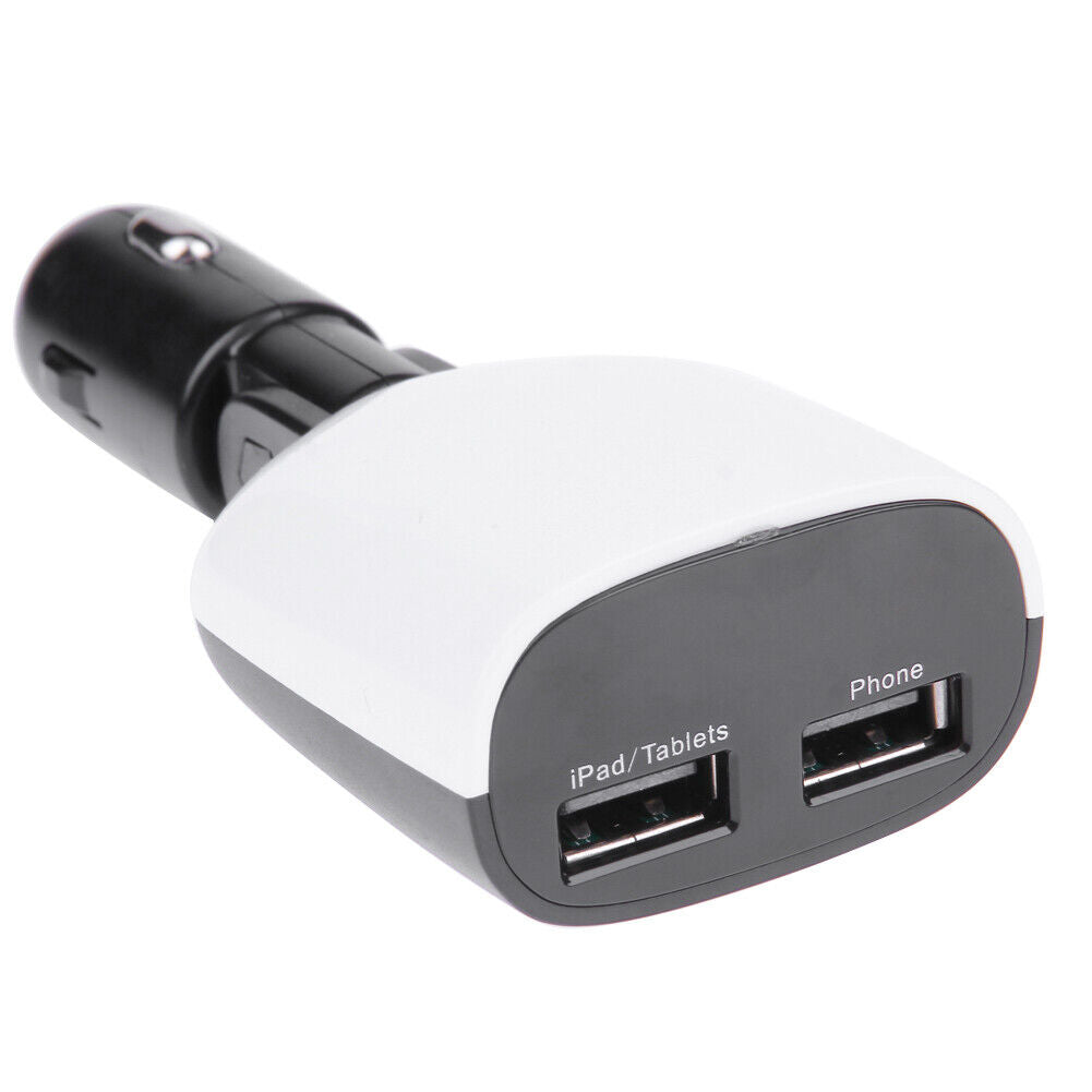 Universal 5V 3.4A 2 Ports Dual USB Car Charger LED Display Power Adpater-17