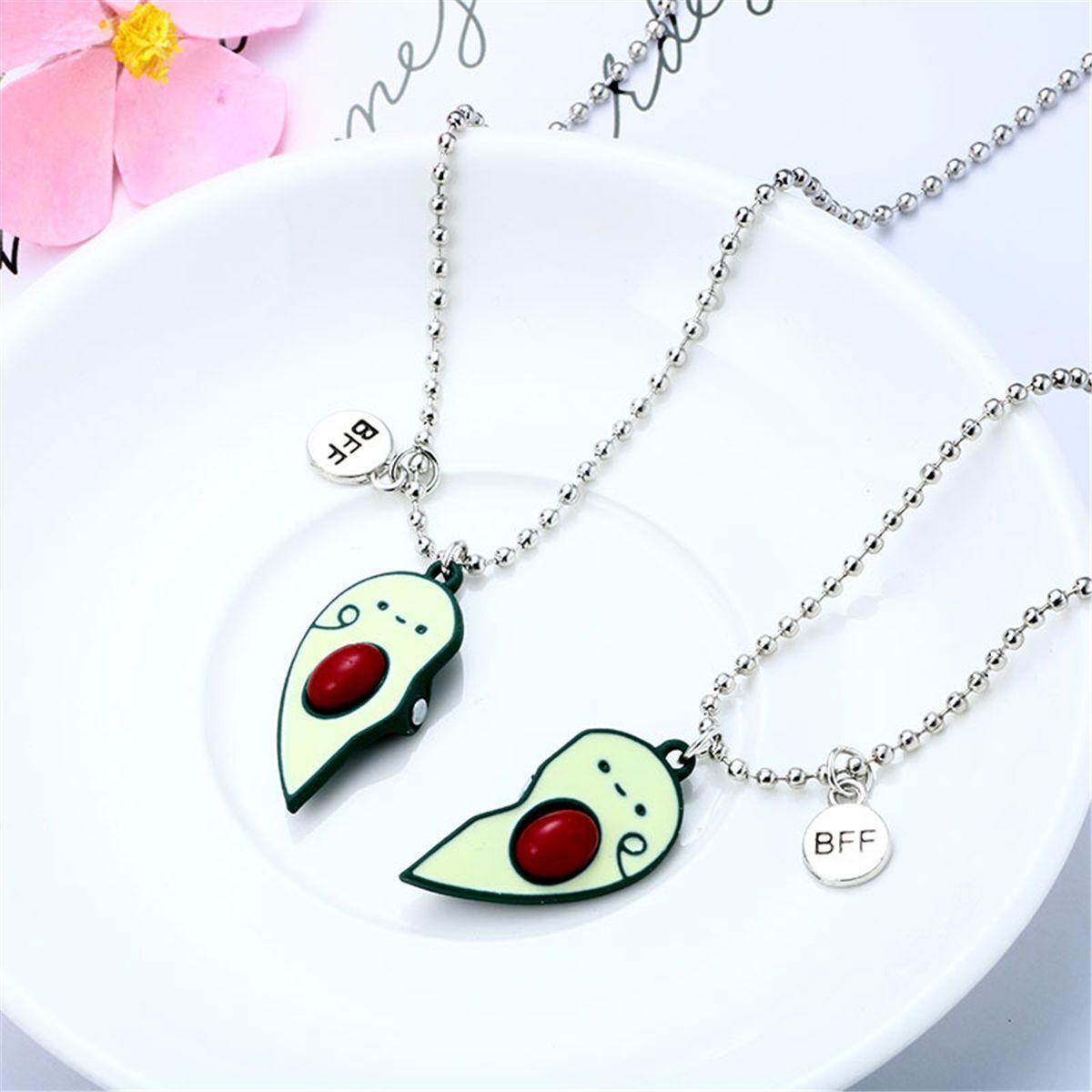 Magnet Friends Simple Necklace Fruit Necklace Couple Necklace Accessories