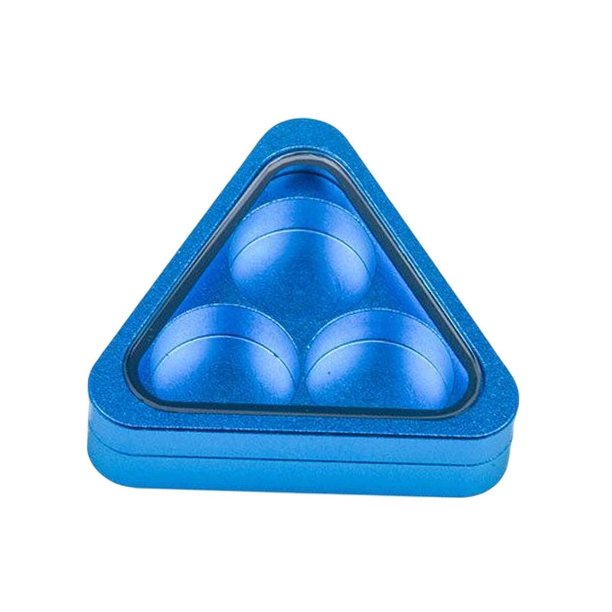 Triangle Metal Billiard Table Cue Chalk Holder for Billiard Lovers Accessory