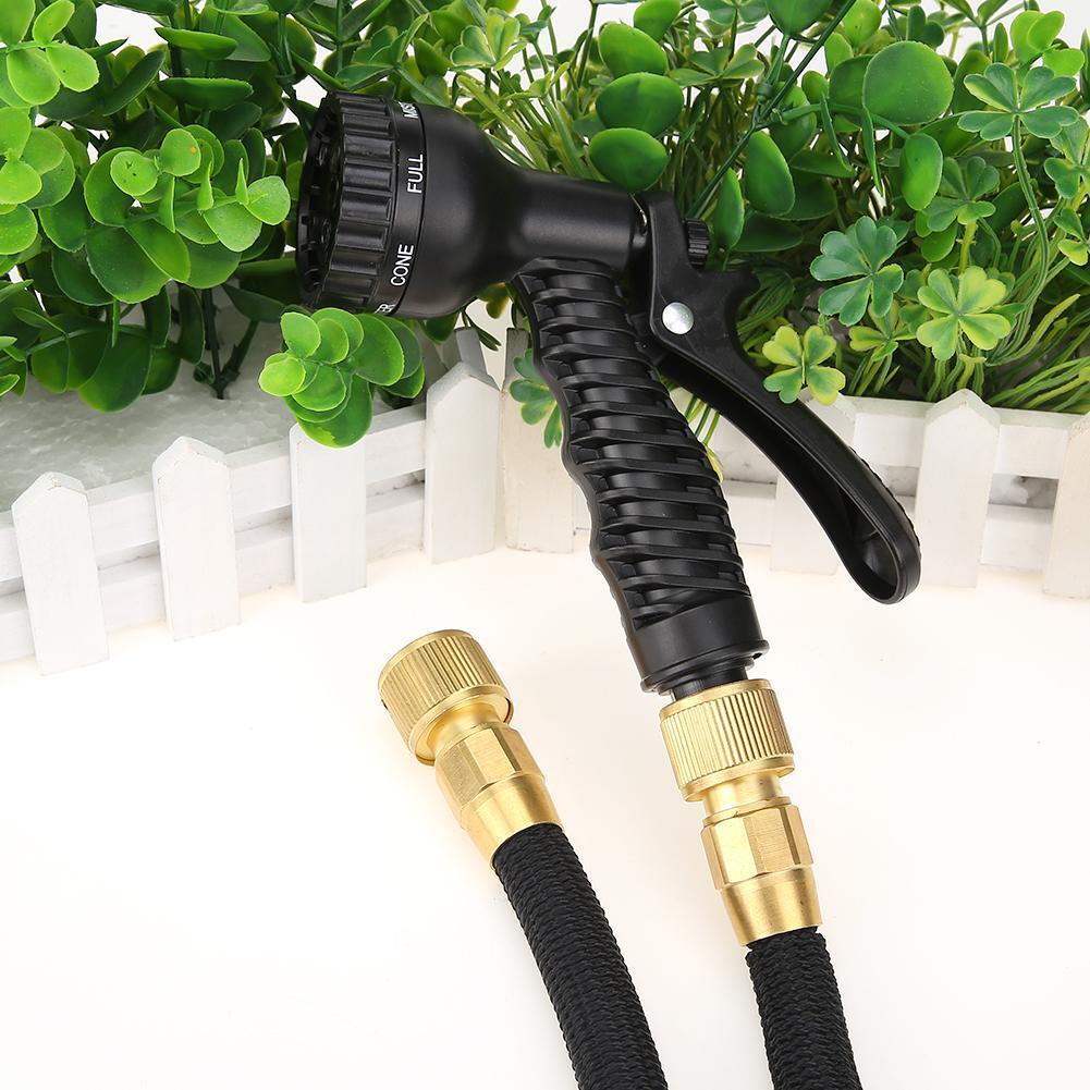 Expandable Magic Flexible Hose Car Clean Sprayer Garden Water Gun Kit (L)