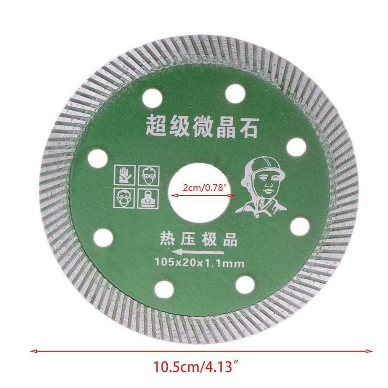 Turbo Diamond Saw Blade Porcelain Tile Ceramic Granite Marble Cutting Disc Tool