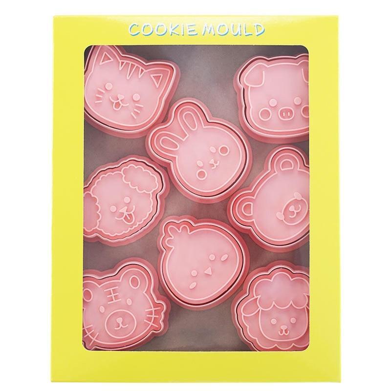 Cookie Mold Dessert Fondant Biscuit Cutter Plastic DIY Cookie Cutter Baking Tool