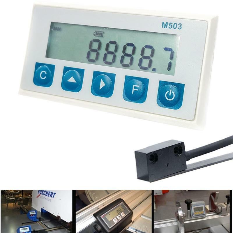 Magnetic Scale Display Integrated Embedded Magnetic Measurement System Tape