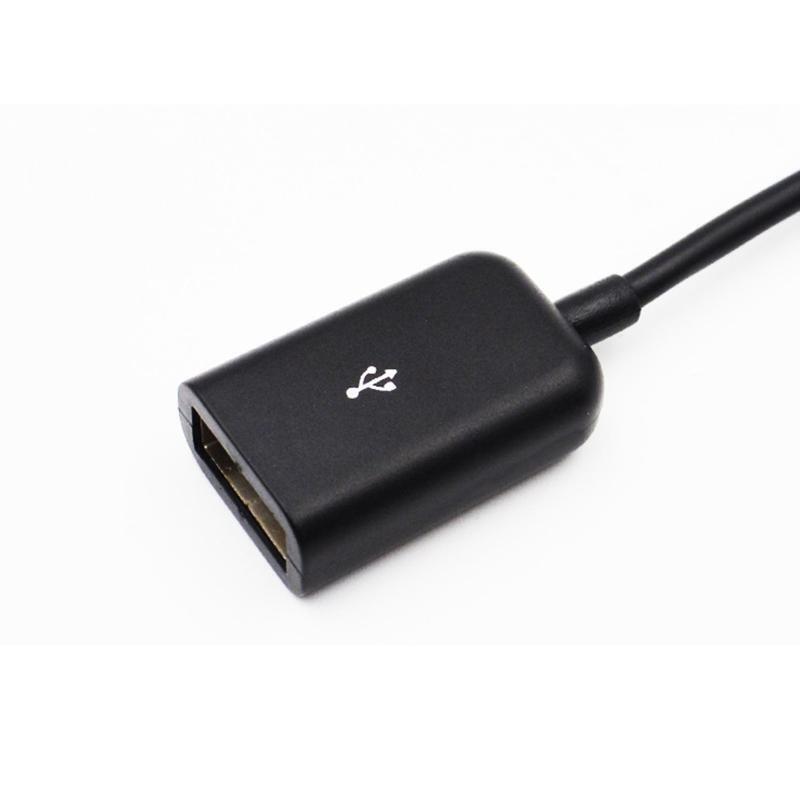 Wearproof Micro USB Converter Cable 2 In 1 OTG Micro USB Adapter for Cellphone