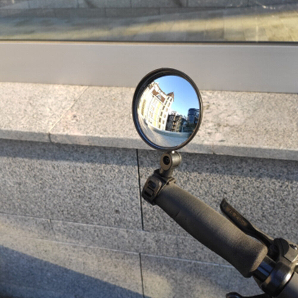2pcs MTB Bicycle 360 Rotation Adjustable Handlebar Scooter Rear View Mirror