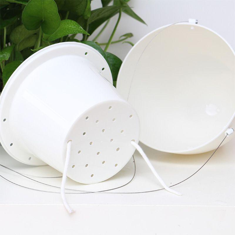 Watering Flower Pot Container, Hanging Planter with Chain
