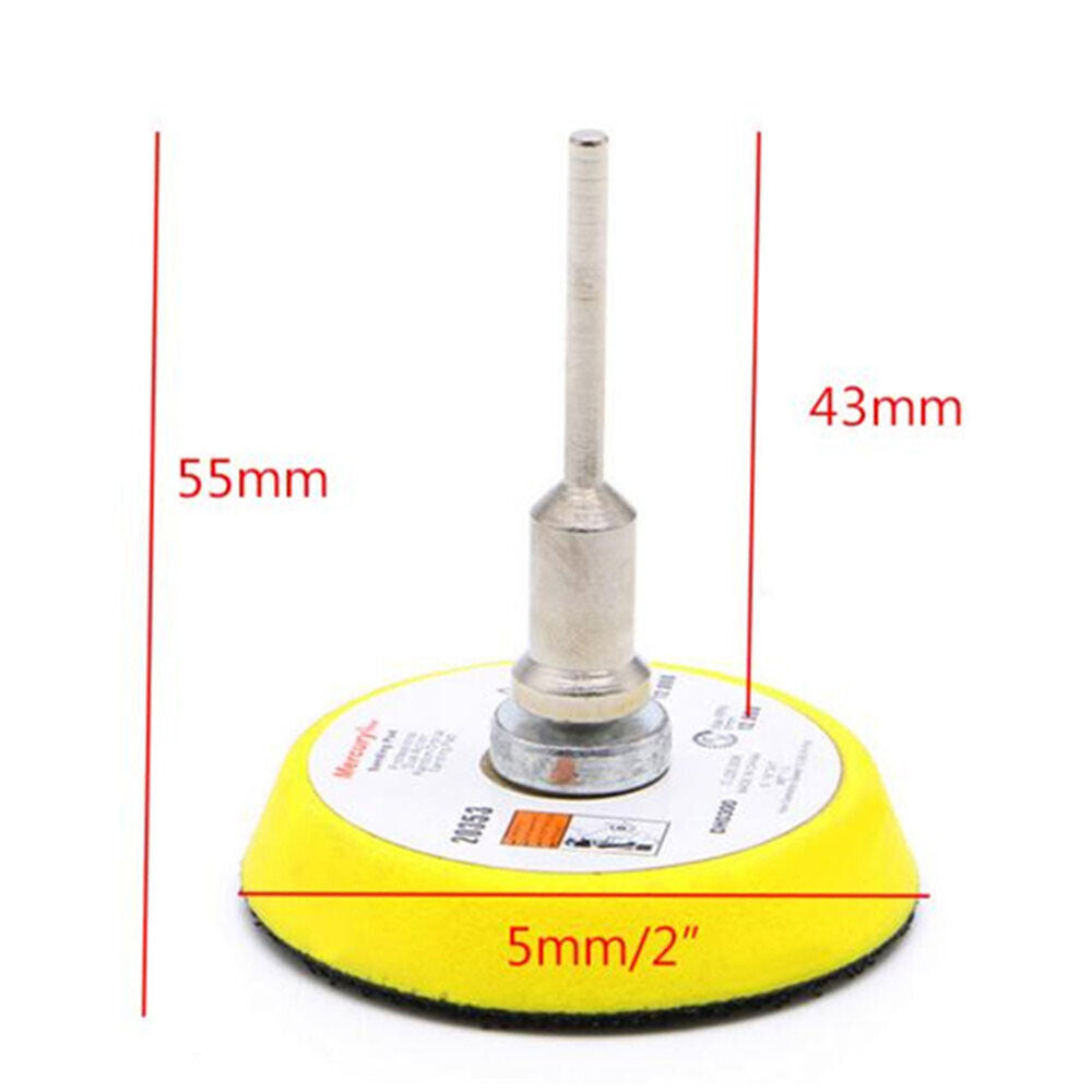 2inch 50mm for Polishing & Grinding Sanding Pad Sander Disc Polish Backer Plate