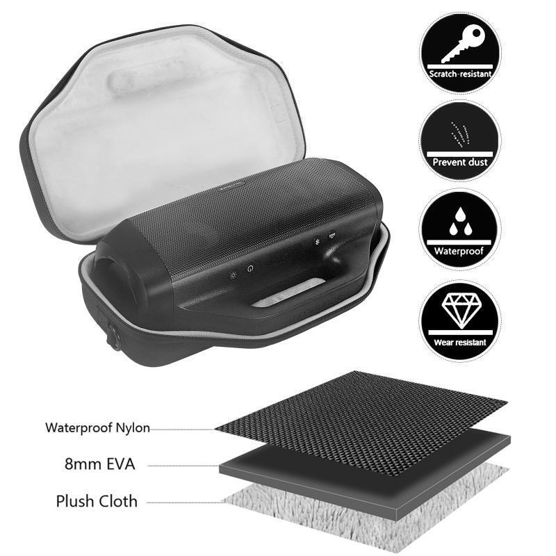 Portable Travel Carry Case Pouch Shoulder Bag for SoundCore Motion Boom Speaker