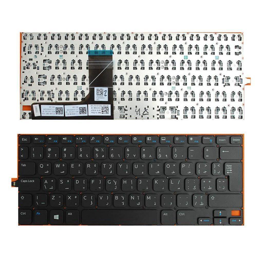 New Laptop Full Keyboard Arabic Layout Part Accs for Dell   11 3000