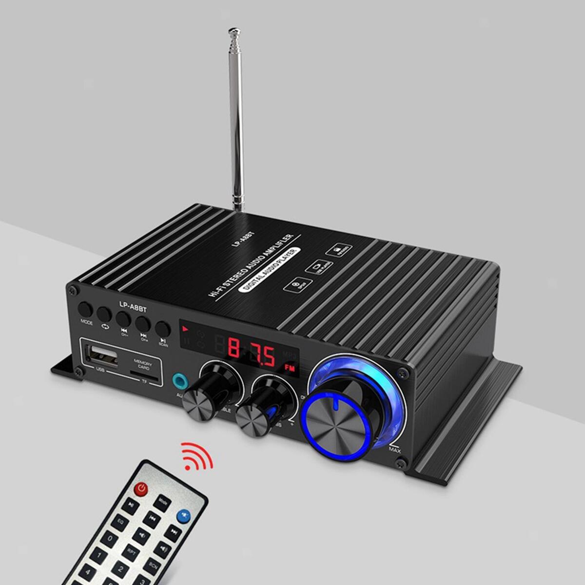 Coaxial Decoding Power Amplifier High Power Amplificador FM Lossless Music