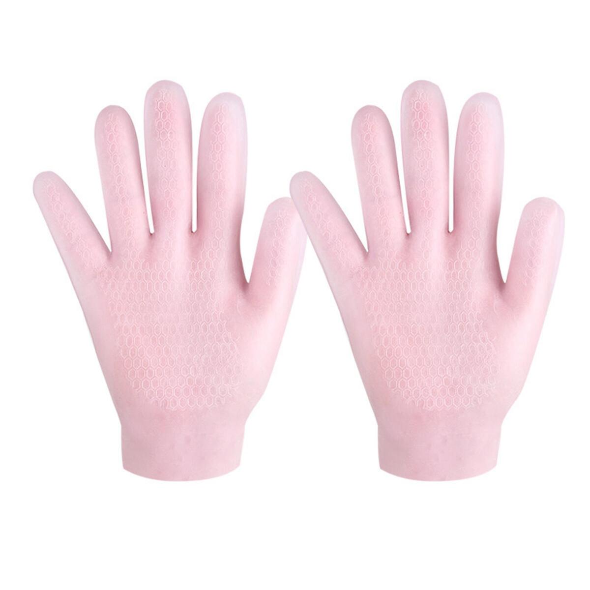 2 Pieces Moisturizing SPA Gloves Waterproof Hand Care Beauty Moisturizing Soften