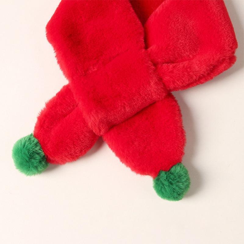 3pcs/set Led Christmas Antlers Children Hat Scarf Gloves Gift Box for Birthday