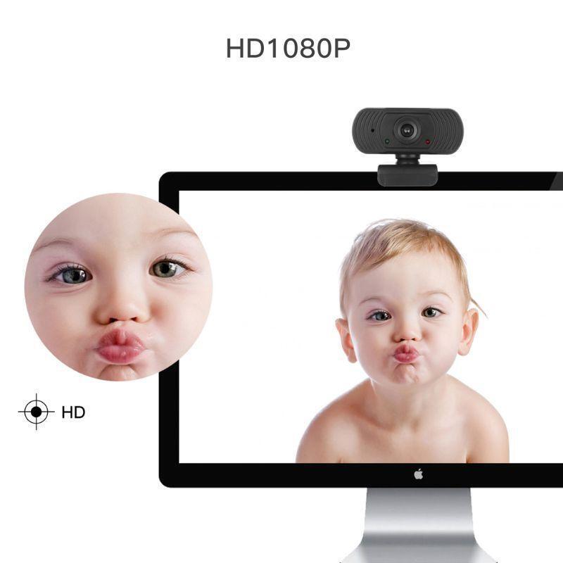1080p Rotatable Cameras Video Recording Web Camera with Microphone PC Computer
