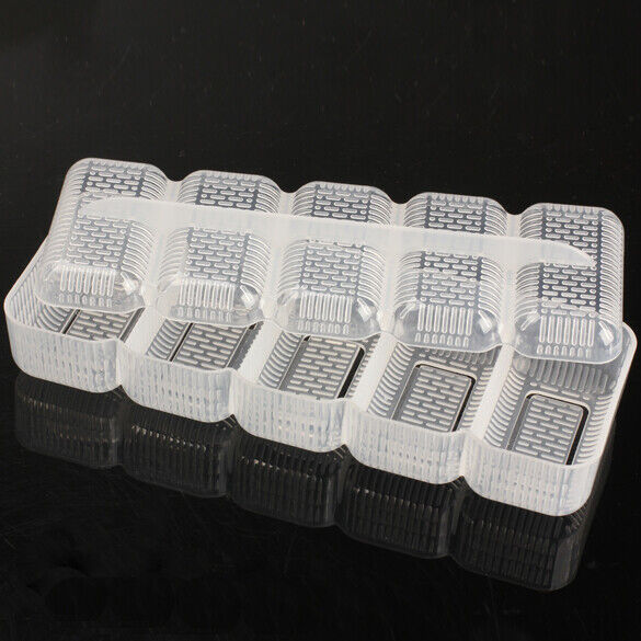 Japan Nigiri Sushi Mold Rice Ball 5 Rolls Maker Non Stick Press Bento Tool