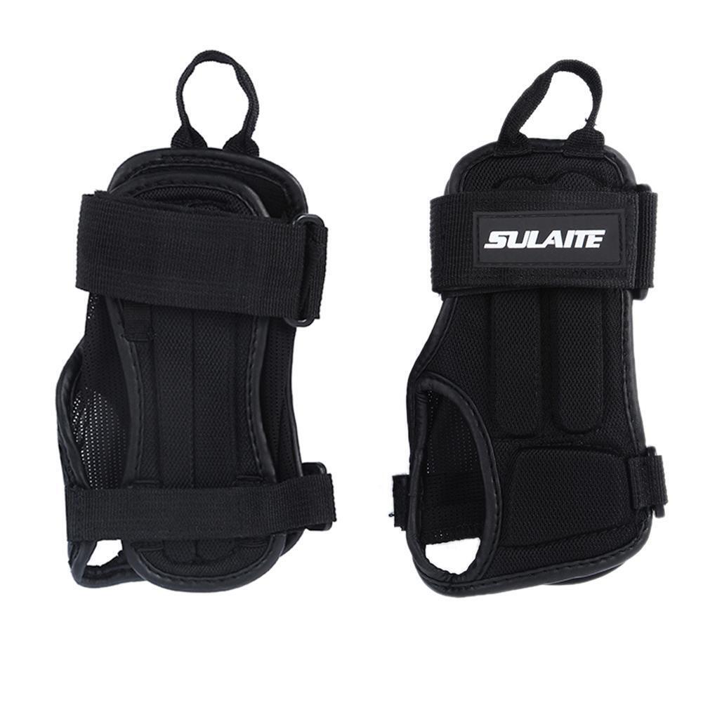 SULAITE Motocross Racing Wrist Brace Hand Protector Support Armor Guards(M)