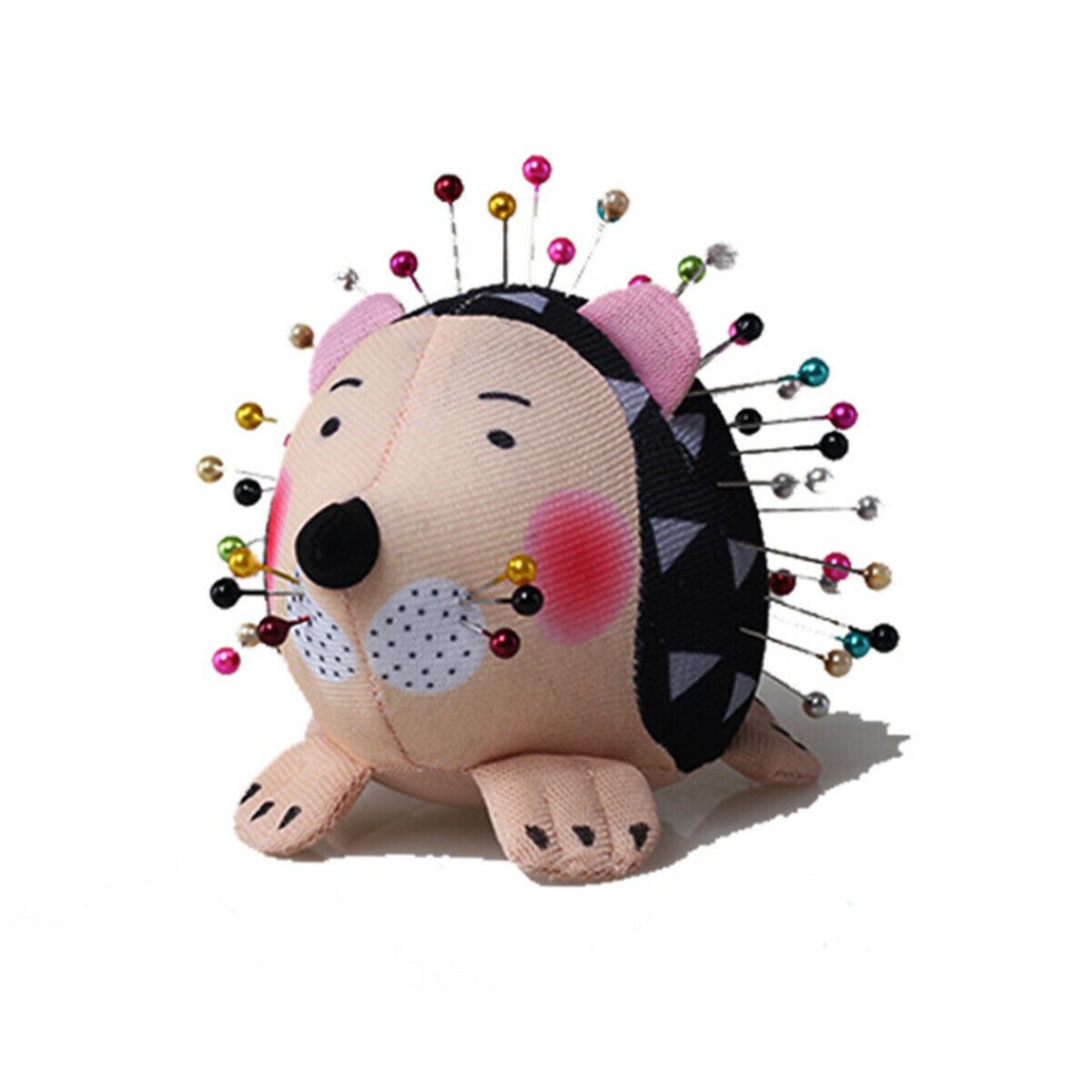 Hedgehog Shape Soft Fabric Pin Cushion Pin Quilting Holder DIY Sewing Craft Tool