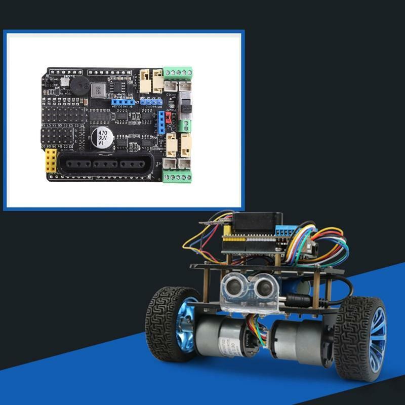 TB6612FNG Motor Driver Board V3.0 with PSX2 IR Recriver for Arduino-R3 Support 8