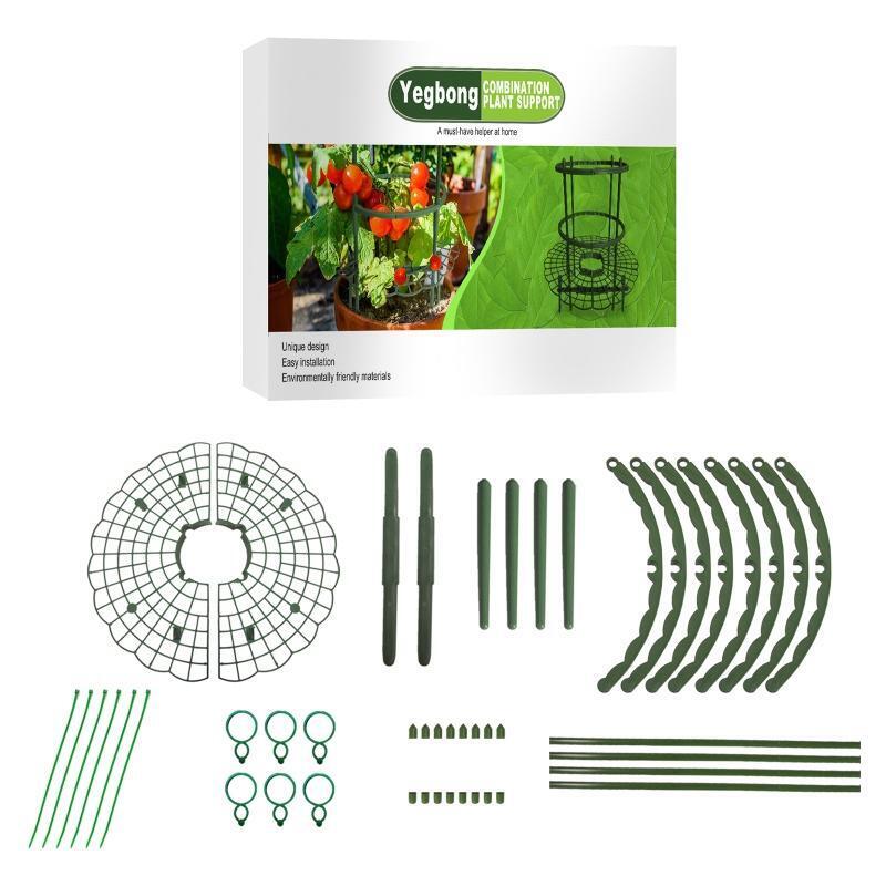 DIY Planting Rack Kit Flower Vine Climbing Pot Stand Support Frame Plastic