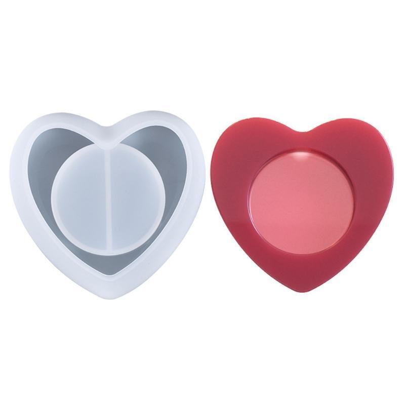 Lovely Silicone Mold Candle Holder DIY Crystal Votive Candle Holder Wedding Deco