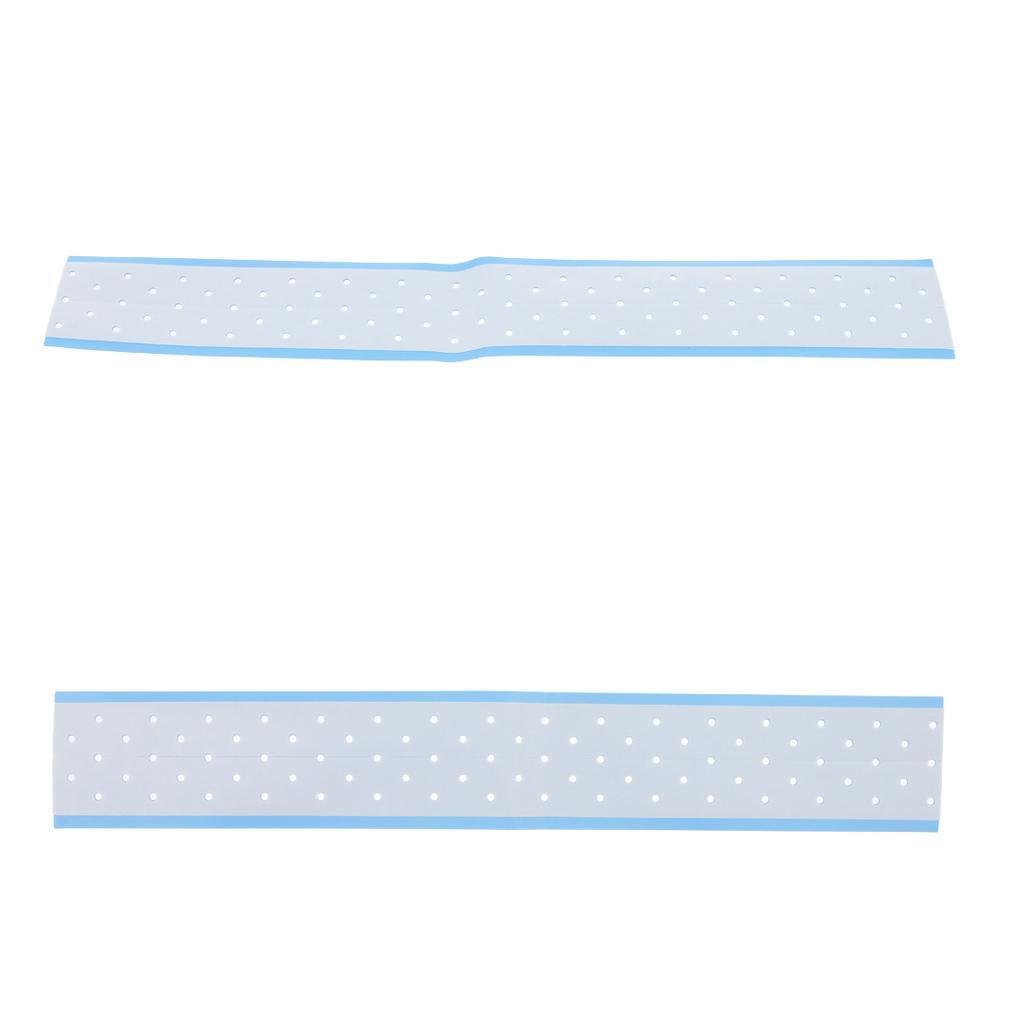 2x 12" x 1.5" Water-Proof  Pieces Double Sided Glue Lace Front Wig Tape