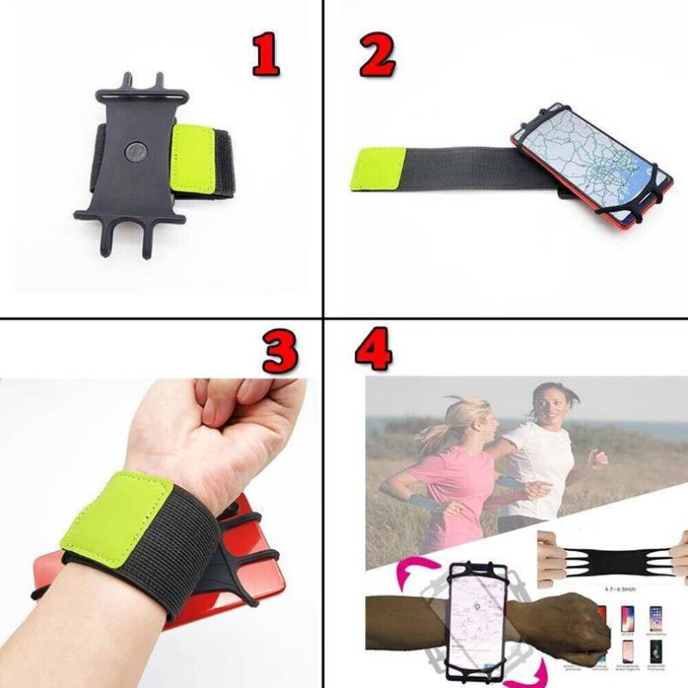 Sports Jogging Wrist Band Outdoor Running Riding Phone Holder Armband Case