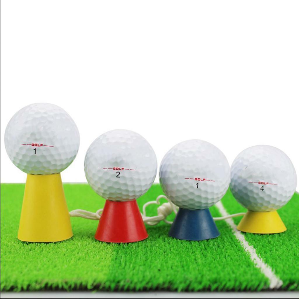 3sets Rubber Durable Winter golf professional tees Stringed Driving  Course Tee