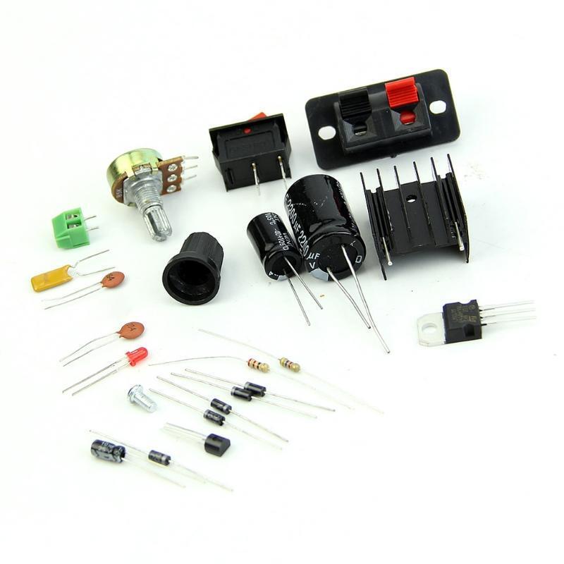 Hot AC/DC Input 5V-35V to 1.25V-30V Step Down Power Supply Module LM317 DIY Kit