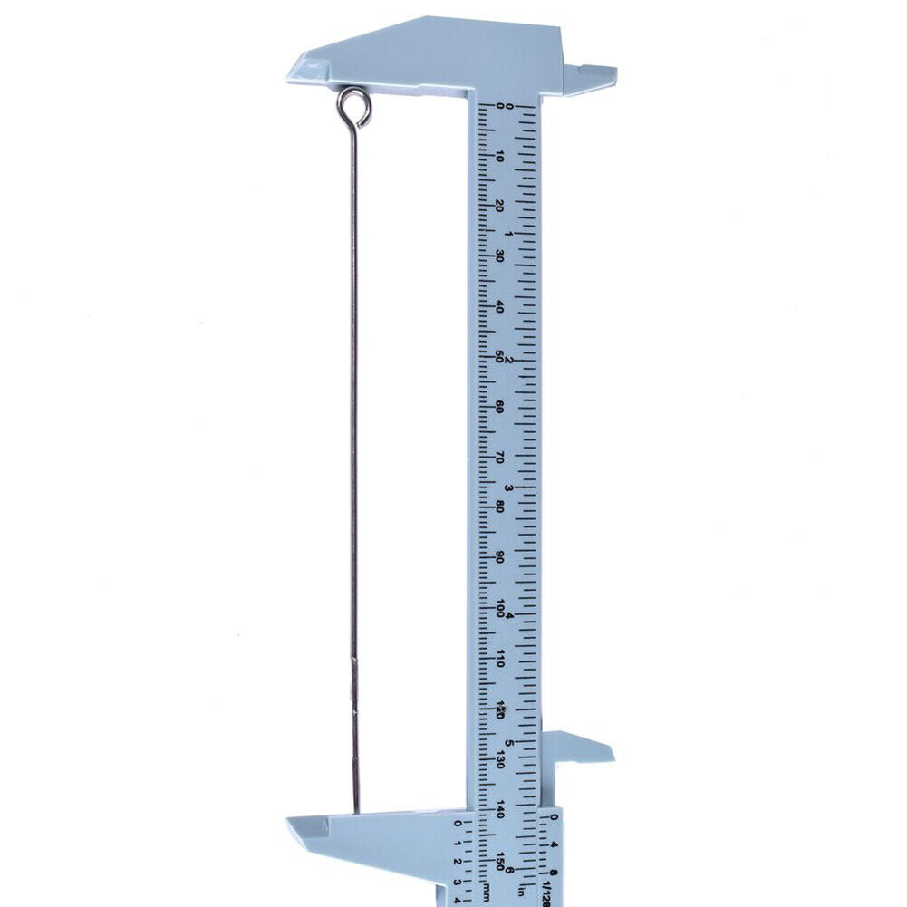 2x 150mm Plastic Eyebrow Measure Caliper Ruler Permanent Makeup Tattoo Tool