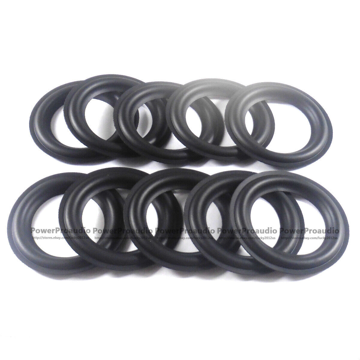10x 2.5inch 2.5" foam speaker surround repair part for Woofer / Bass 68-64-49-44