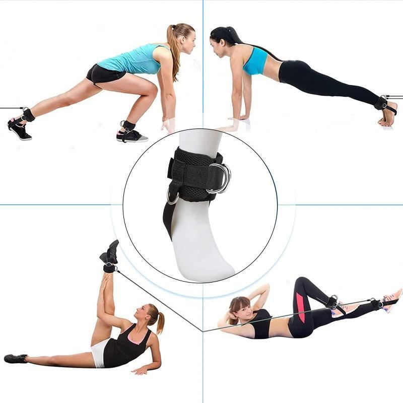 D Buckle Ankle Straps Taekwondo Leg Strength Training Sports Protective Gear